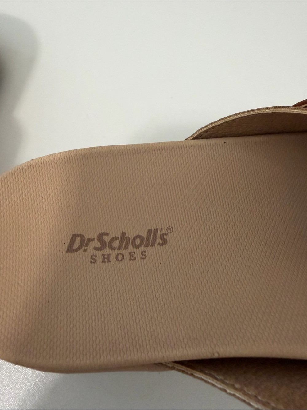 Dr. Scholl’s Brown Comfort Thong Slide Sandals size 7.5 - Picture 5 of 8